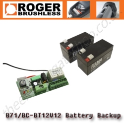 Roger Technology Brushless B71/BC and BT12V12 Battery Backup Kit