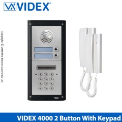 videx 4000 series 1 way intercom including keypad
