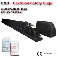 hardwired safety edge - ce marked and certified category 3 en iso 13849-2 certified on 31/12/2009 see attached pdf. for full details.






