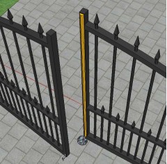 the technostop slim resistive safety edge features easy length adjustment, a slim profile, ip66 and sensitive switches this edge is ideal for most gate types.  it is also used for hinge protection.