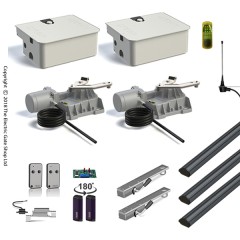 electric sliding gate kit package (800kg) | roger technology bh30/806 automation kit