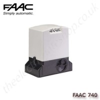 faac 740 e z16 - 24vdc, gearmotor for residential sliding gates with max weight up to 400kg