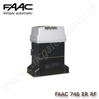 faac 746 er rf, gearmotor for sliding gates with max weight of 600kg (for chain applications with idle transmission)