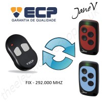 ECP Gate Remote 292.000MHZ, Replaced by Jane V Multi-frequency Remote.