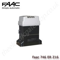 faac 746 er z16, gearmotor for sliding gates with max weight of 600kg (for rack applications)