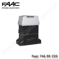 faac 746 er z20, gearmotor for sliding gates with max weight of 400kg (for rack applications)