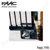 faac 770 24vdc. underground electro-mechanical operator for swing gates up to 3.5m and 500kg per leaf