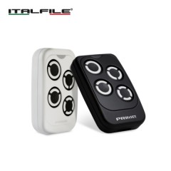 italfile jane remote made in italy available in a variety of colours433mhz fixed code gate remote