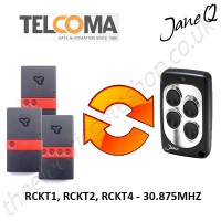 TELCOMA Gate Remote 30.875MHZ, Replaced by Jane Q Low-frequency Remote.

