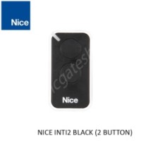 NICE INTI2 BLACK 2 Button Remote Control.