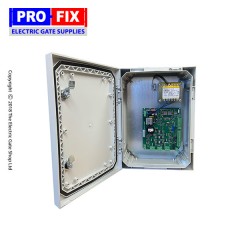 FIBOX CAB B professional enclosures, 8104304 400 x 300 x 170 or 8104305 500 x 400 x 230 complete with metal back plates.  A range of accessories are avialable.