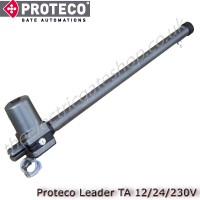 protect leader electromechanical ram for domestic swing gates.  power 12v / 24v & 230v.