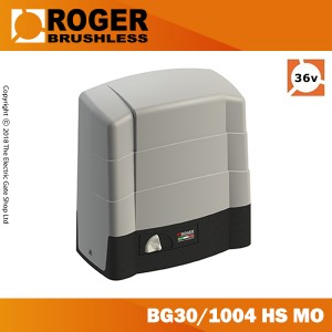 roger technology brushless bh30/1604 sliding gate motor with panel