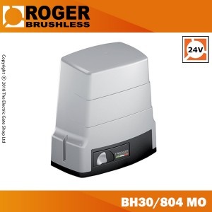 roger technology brushless bh30/804 sliding gate motor with panel