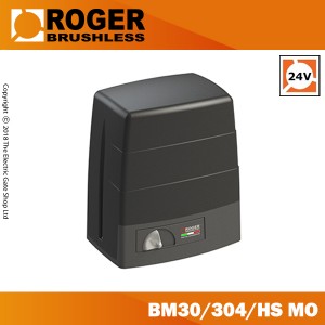 roger technology brushless bg30/2204 sliding gate motor with panel