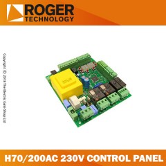 roger brushless h70/200 control panel