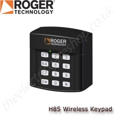 wireless keypad for use with roger technology kits
