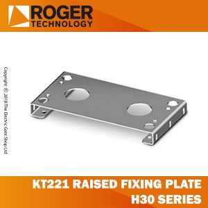 roger technology kt221 raised fixing plate h30 series (+3.5cm)