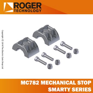 roger technology mc781 mechanical stop kit 2 for br20, be20, r20/300ms and r20/500ms series