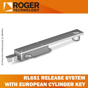 roger technology rl651 release system with european cylinder key