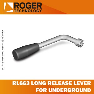 roger technology rl663 long release lever for underground