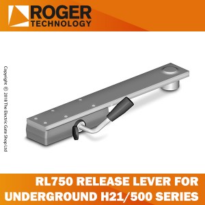 roger technology rl750 lever release system for underground h21/500
