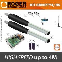 roger technology - brushless smarty 4 high speed twin gate kit