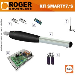 roger technology brushless smarty 7 single gate kit