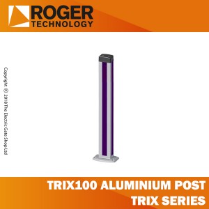 roger technology trix100 aluminium post t90 series, h=1000mm.