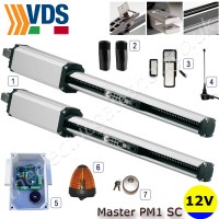 VDS Master PM1/SC 12V Solar Single Gate Kit for use with solar powered automation's