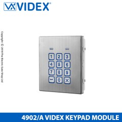 videx 4902 backlit 4000 series keypad mirror stainless steel